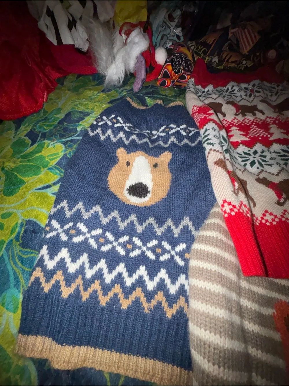 DOGGIE SWEATER BUNDLE. SUPER CUTE. XMAS. ETC